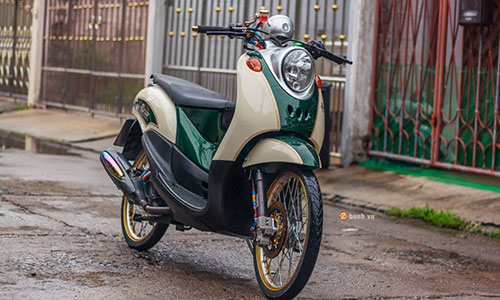 Xế tay ga "cho mẹ đi chợ" Yamaha Fino 125 độ siêu chất 